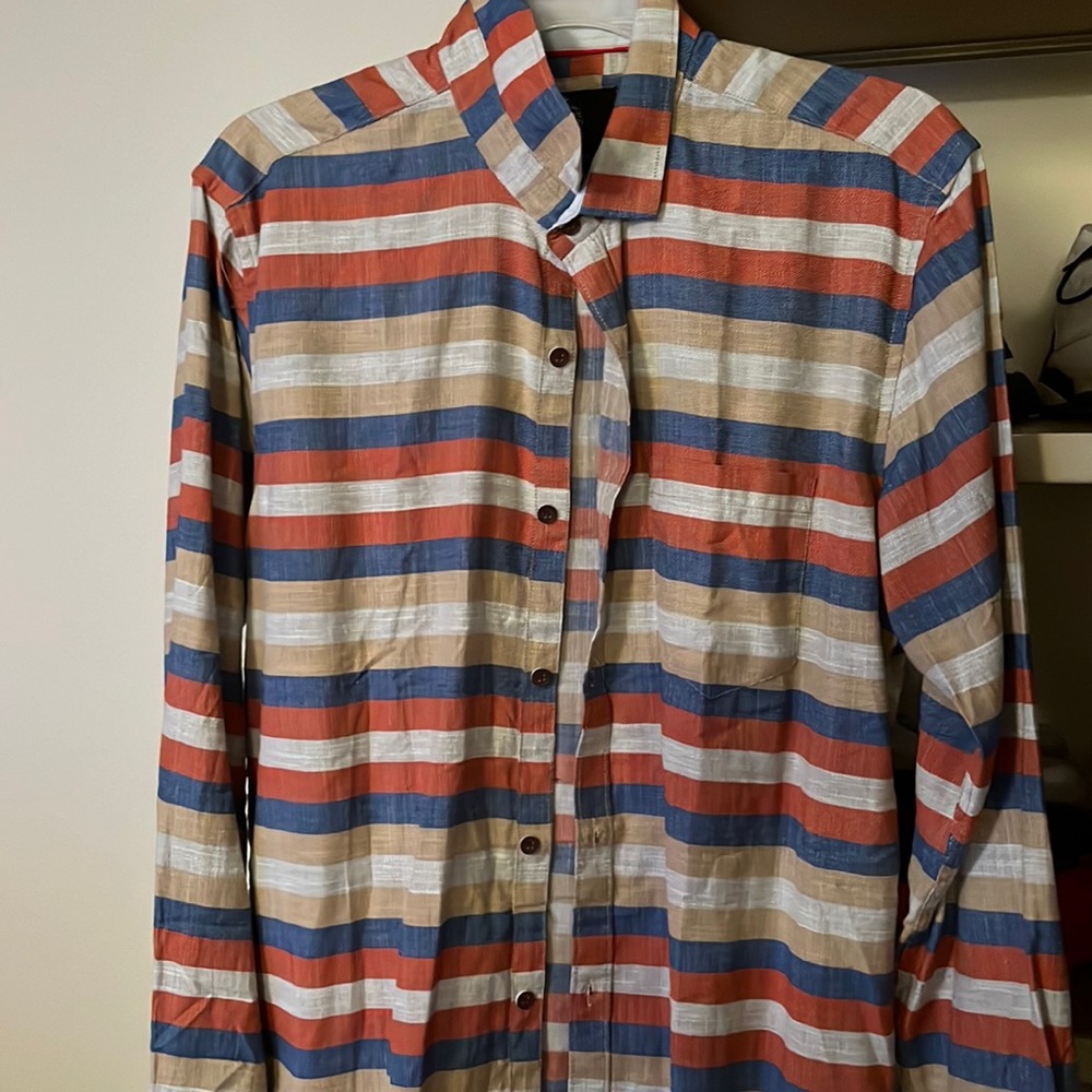 Multi color button up